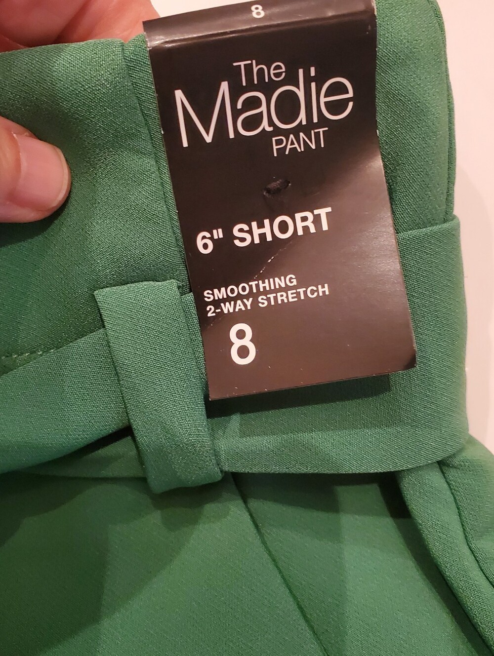 NWT NY&Co Maddie Smoothing Two-Way Stretch Shorts Size 8 - Picture 11 of 17